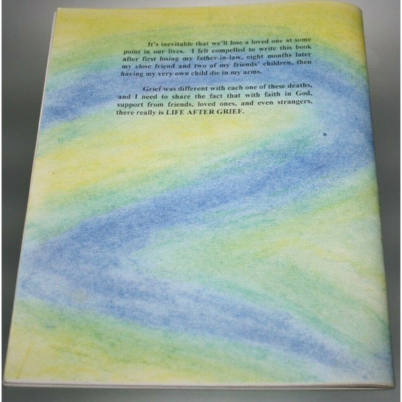 Life After Grief Book by Janet Rosauer Signed by Author VGUC - Picture 3 of 3